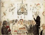 James Ensor At the Conservatory china oil painting artist